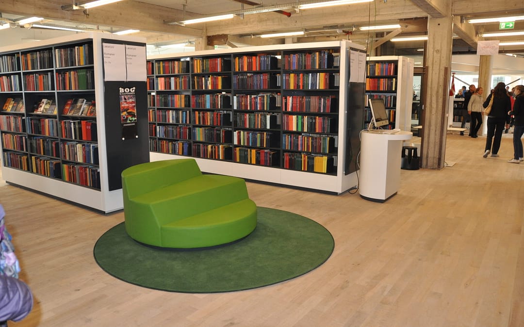 Biblioteksinventar til Kulturværftet